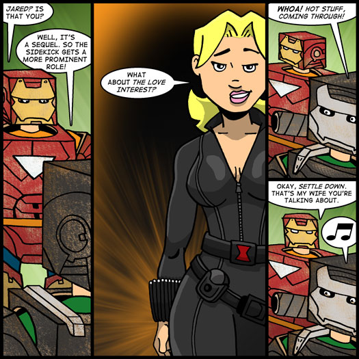 Iron Man 2, cardboard, costume, War Machine, Black Widow, whistle