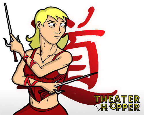 Cami as Elektra!